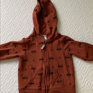18mo raccoon hooded sweater